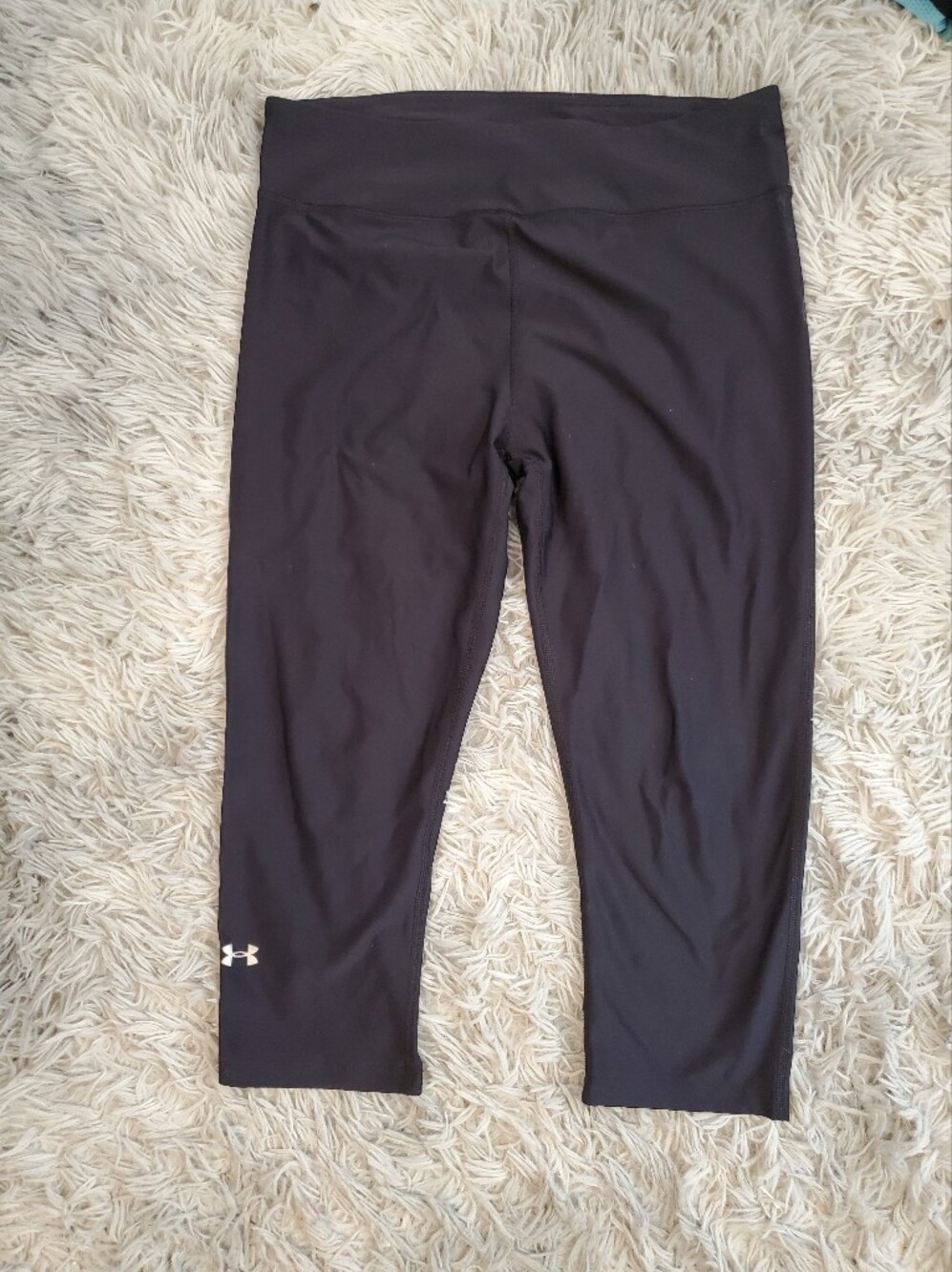 Under Armour Black Compression Leggings with Logo